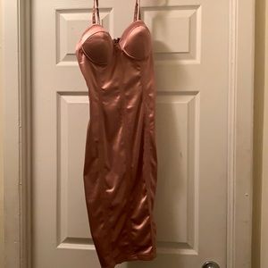 mauve dress